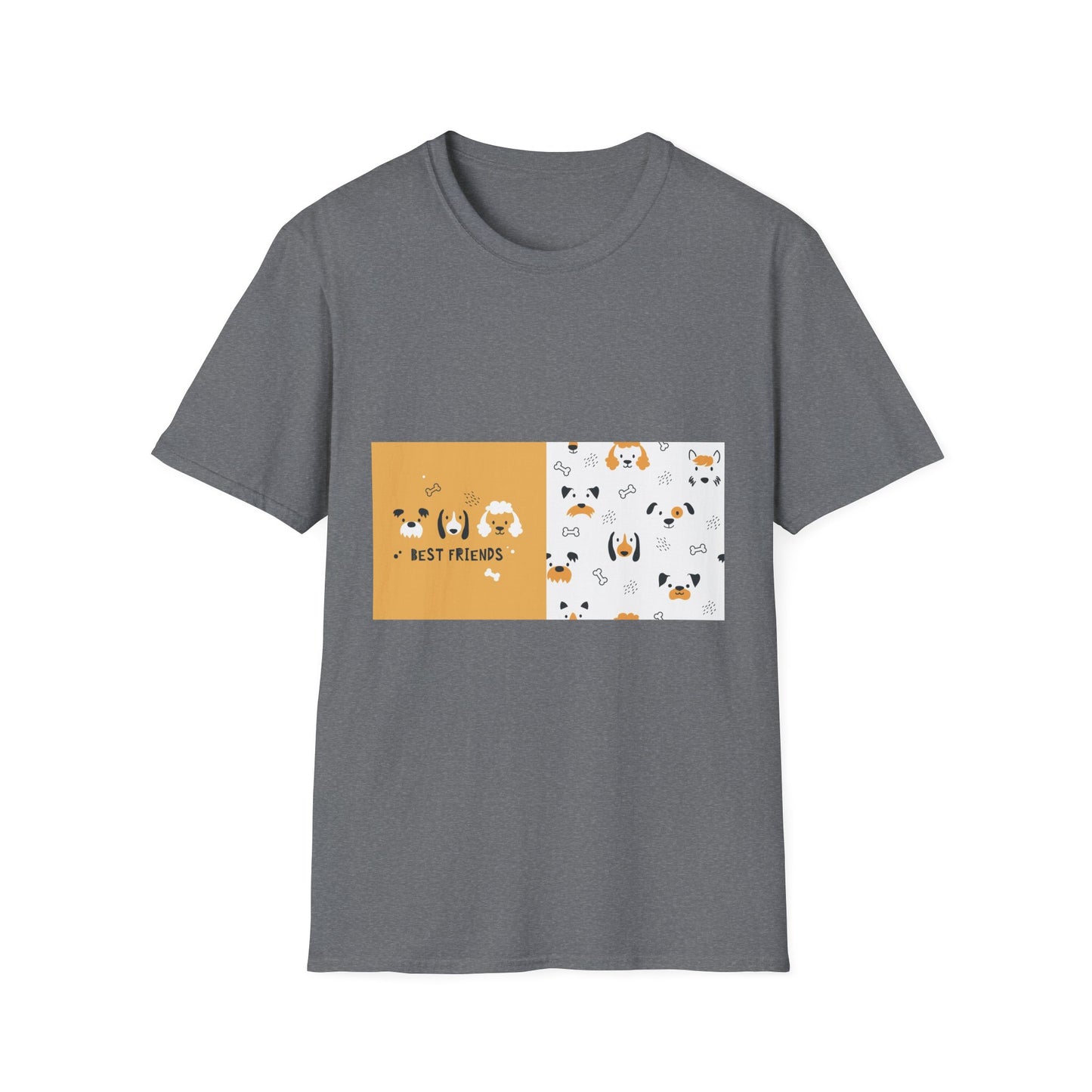 10%OFF at checkout! - Dog Best Friends T-Shirt — Cute Corgi & Puppy Pattern Tee