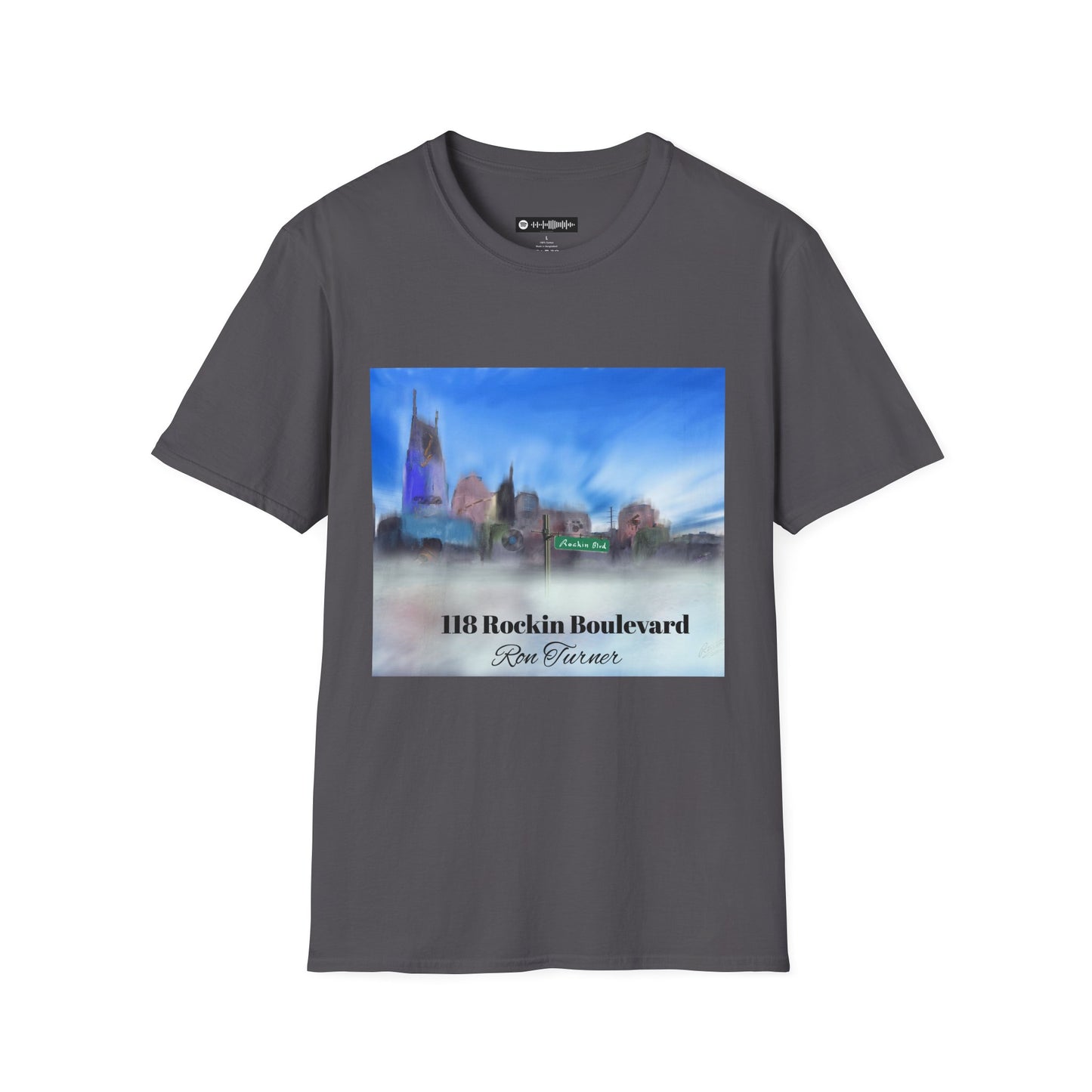 118 Rockin Boulevard T-Shirt — Dreamy Urban Landscape Tee