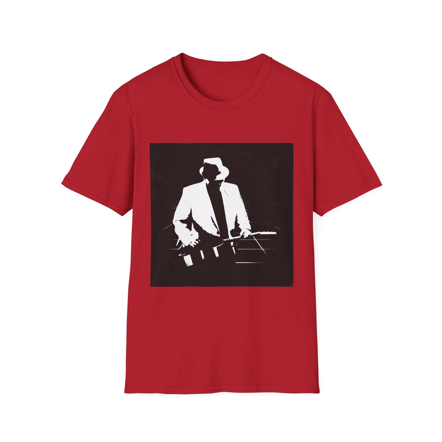 10%OFF at checkout! - Guitarist Silhouette T-Shirt — Vintage Band Music Tee