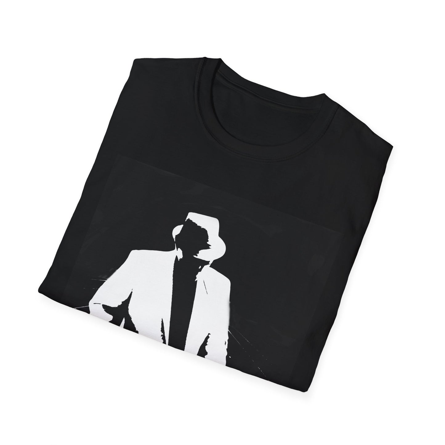 10%OFF at checkout! - Slide Guitarist Ron Turner Blues Artist Silhouette T-Shirt — Vintage Band Music Tee
