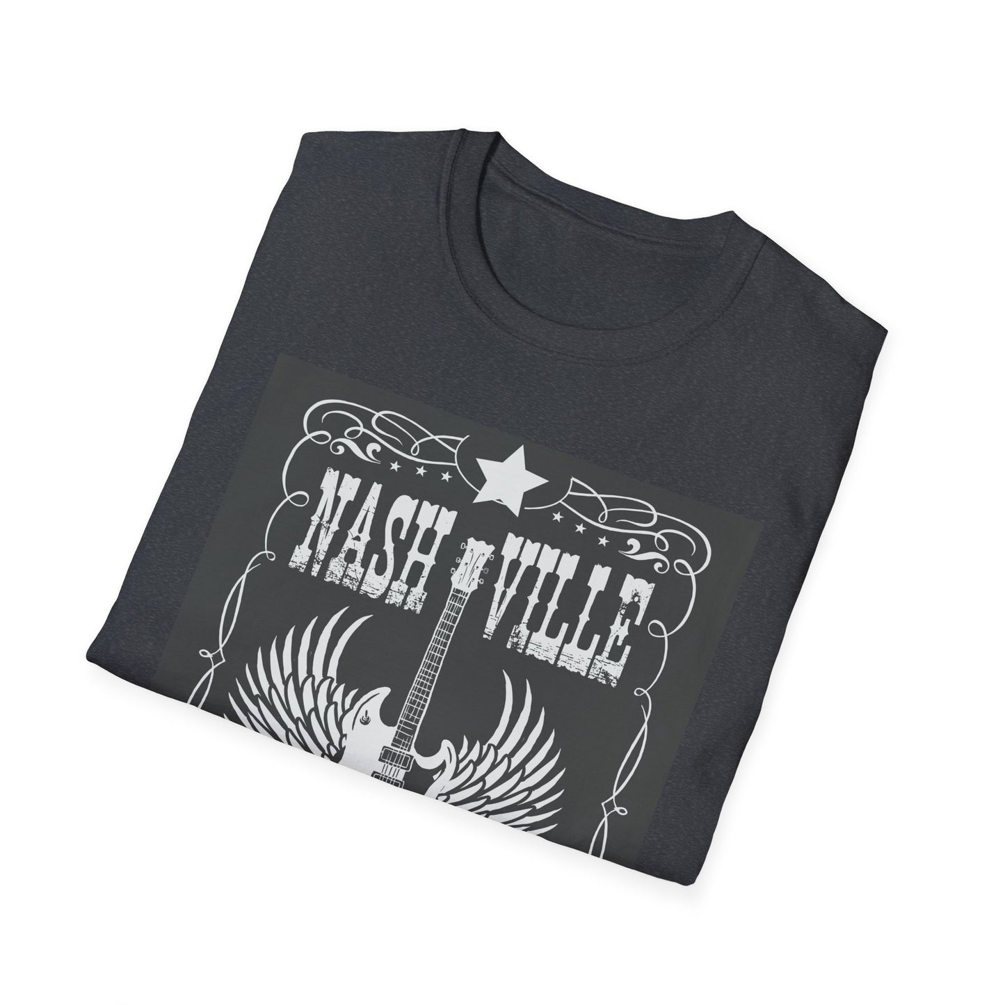 10%OFF at checkout! - Nashville Tennessee Guitar Wings T-Shirt