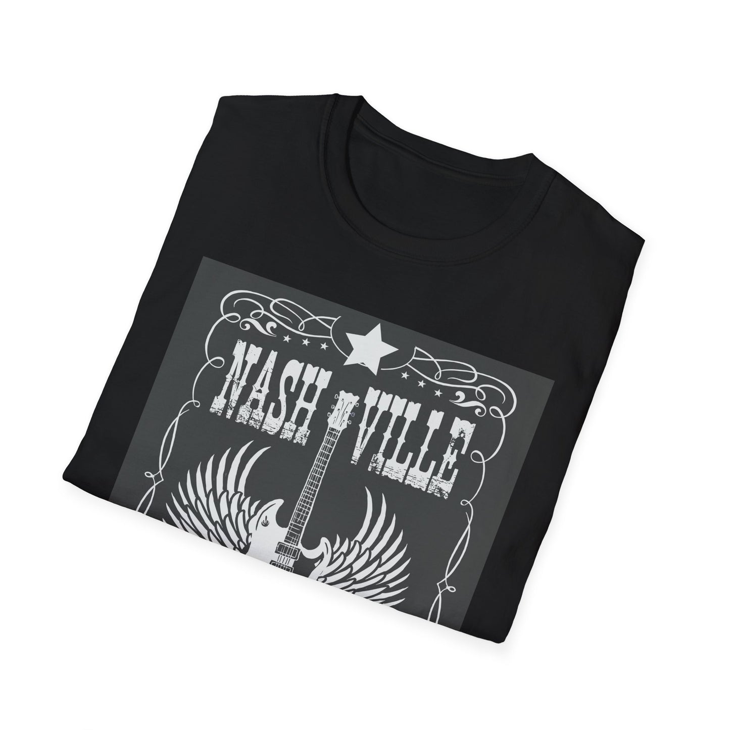 10%OFF at checkout! - Nashville Tennessee Guitar Wings T-Shirt