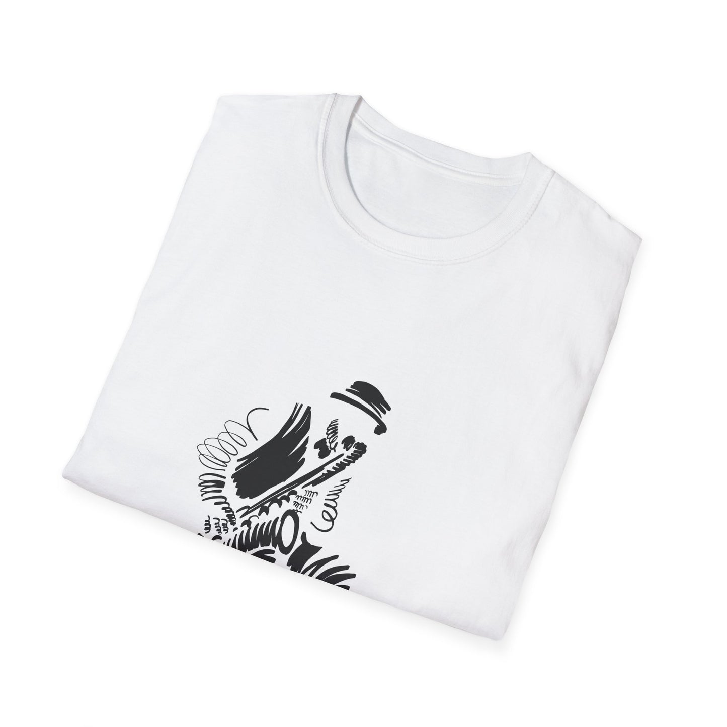 10%OFF at checkout! - Saxophone Player Graphic T-Shirt — Jazz Musician Silhouette Tee