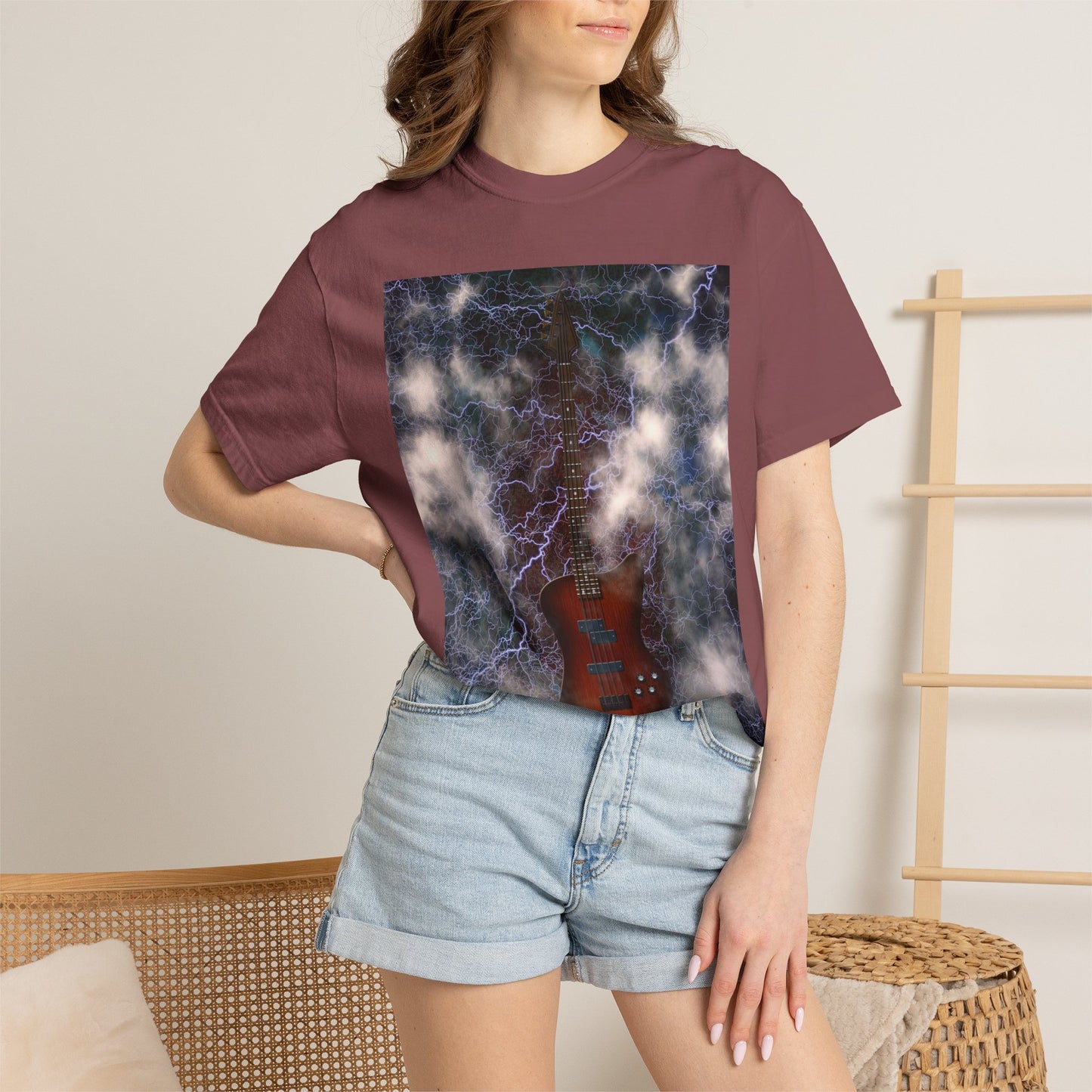 10%OFF at checkout! - Electric Guitar Lightning T-Shirt