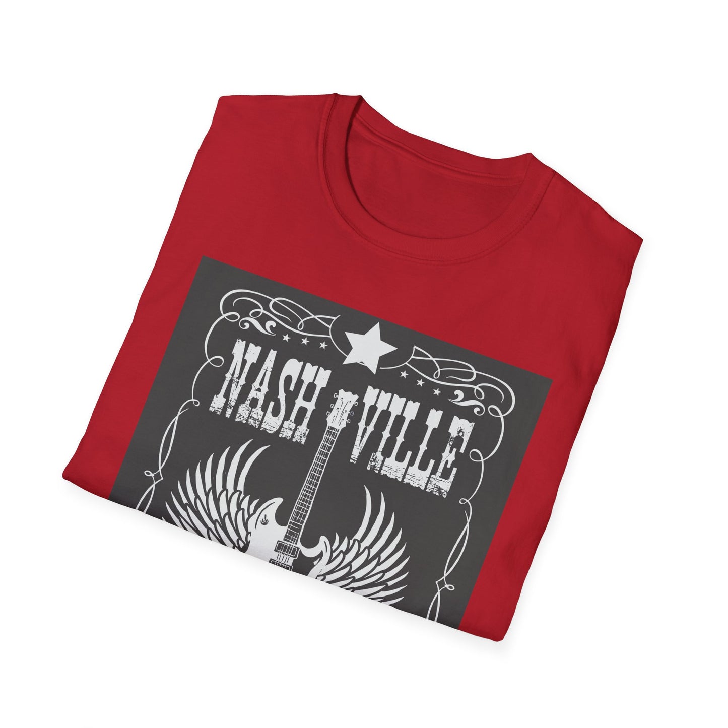 10%OFF at checkout! - Nashville Tennessee Guitar Wings T-Shirt