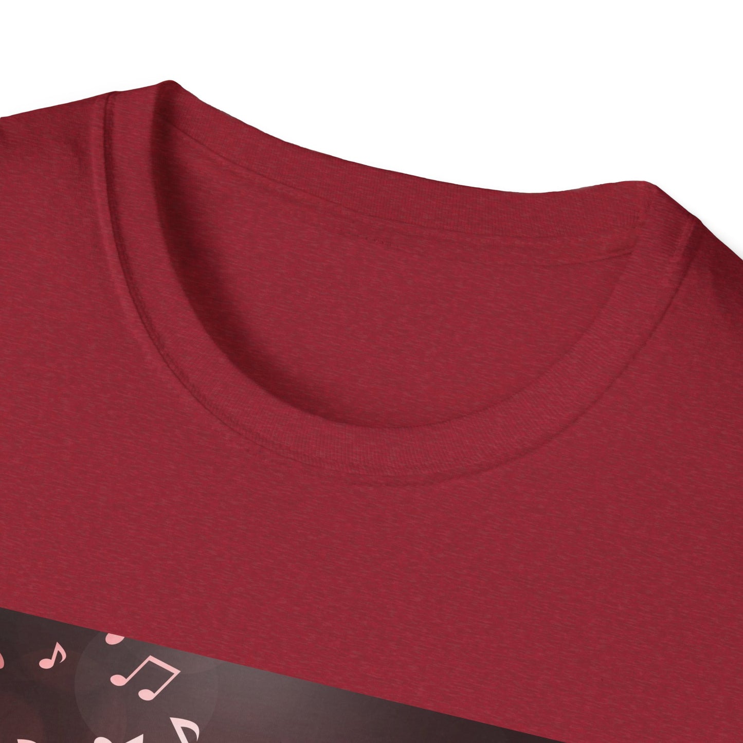 10%OFF at checkout! - Guitar Melody T-Shirt — Acoustic Guitar with Musical Notes Graphic