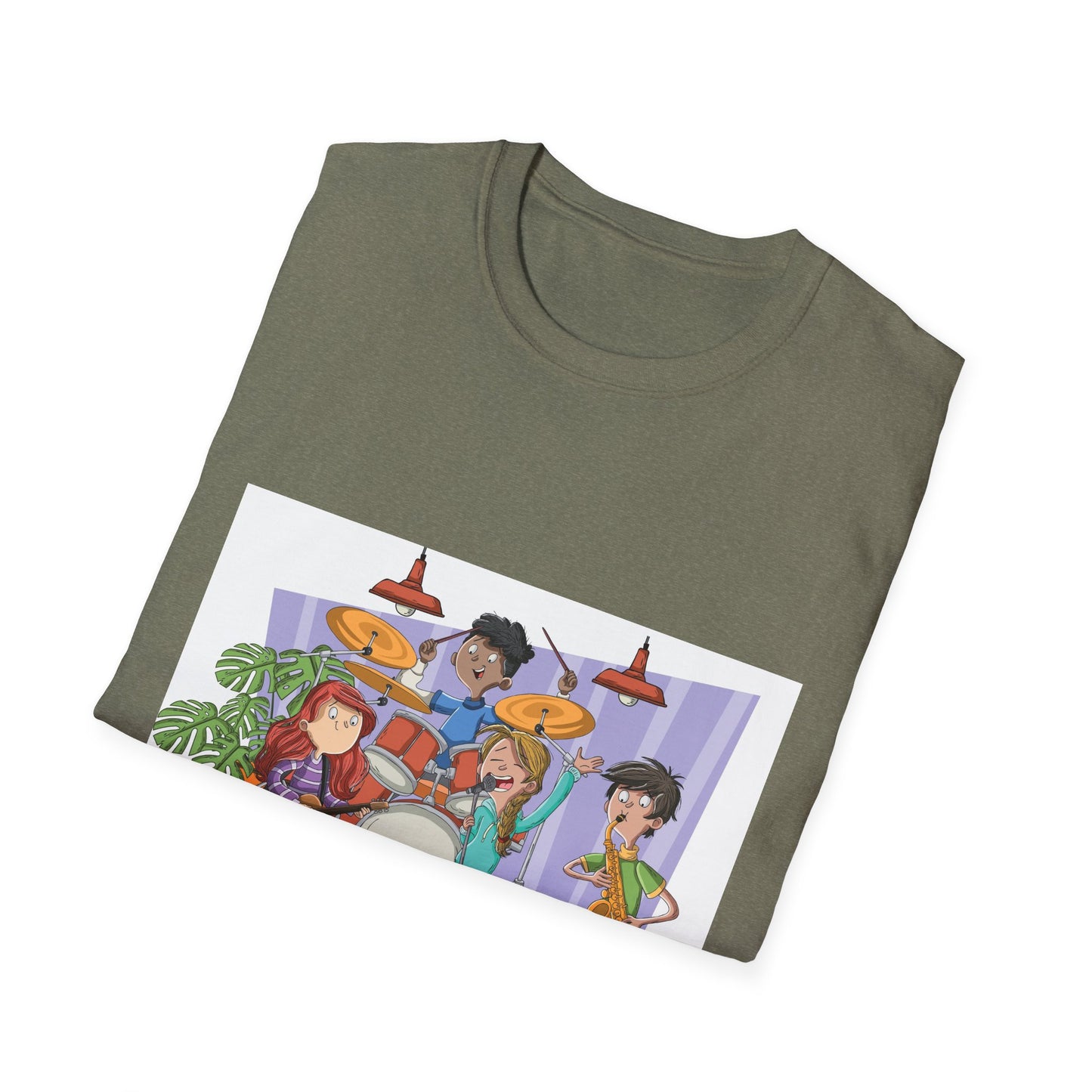 10%OFF at checkout! - Indie Band Cartoon T-Shirt – Cute Live Music Graphic Tee