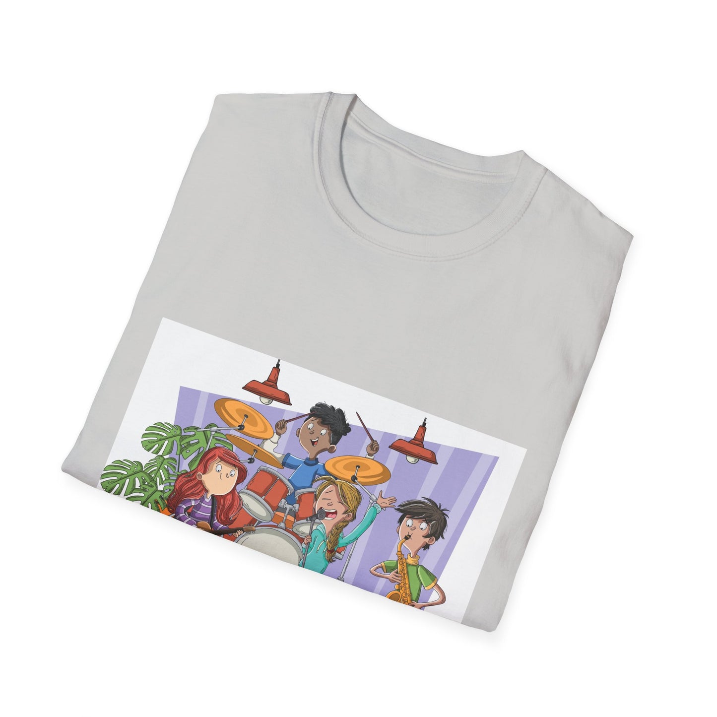 10%OFF at checkout! - Indie Band Cartoon T-Shirt – Cute Live Music Graphic Tee