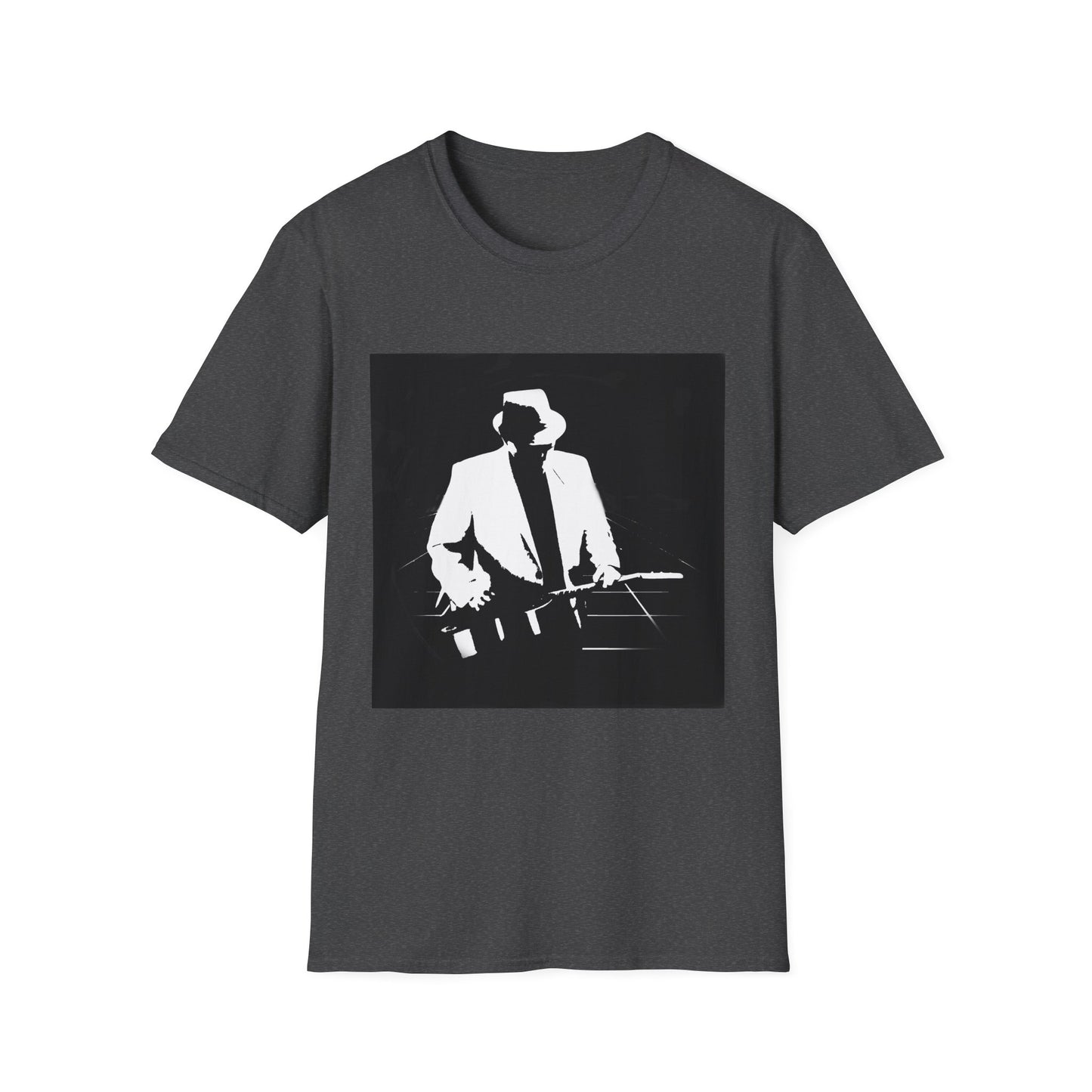 10%OFF at checkout! - Guitarist Silhouette T-Shirt — Vintage Band Music Tee