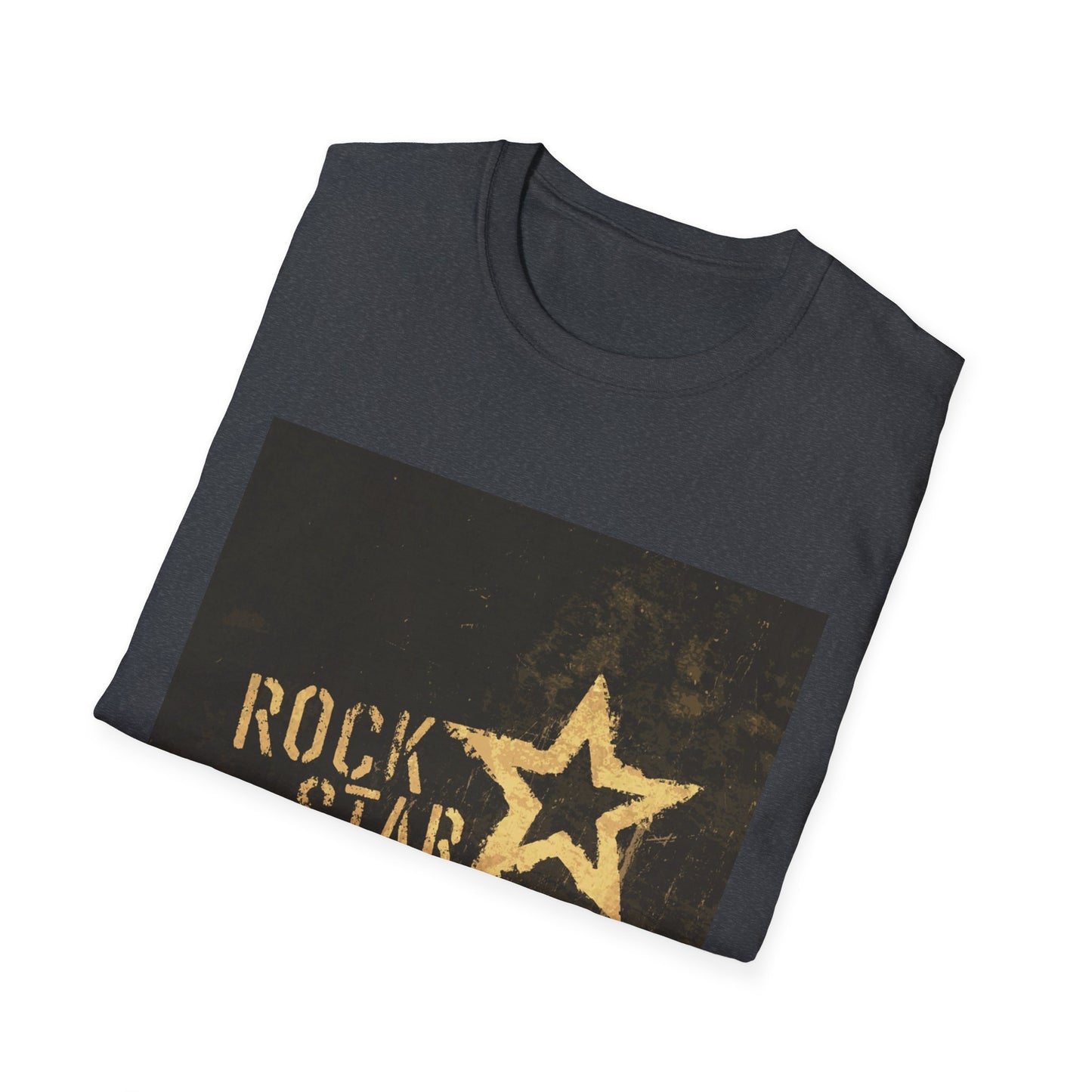 10%OFF at checkout! - Rock Star T-Shirt — Vintage Grunge Star Graphic Tee