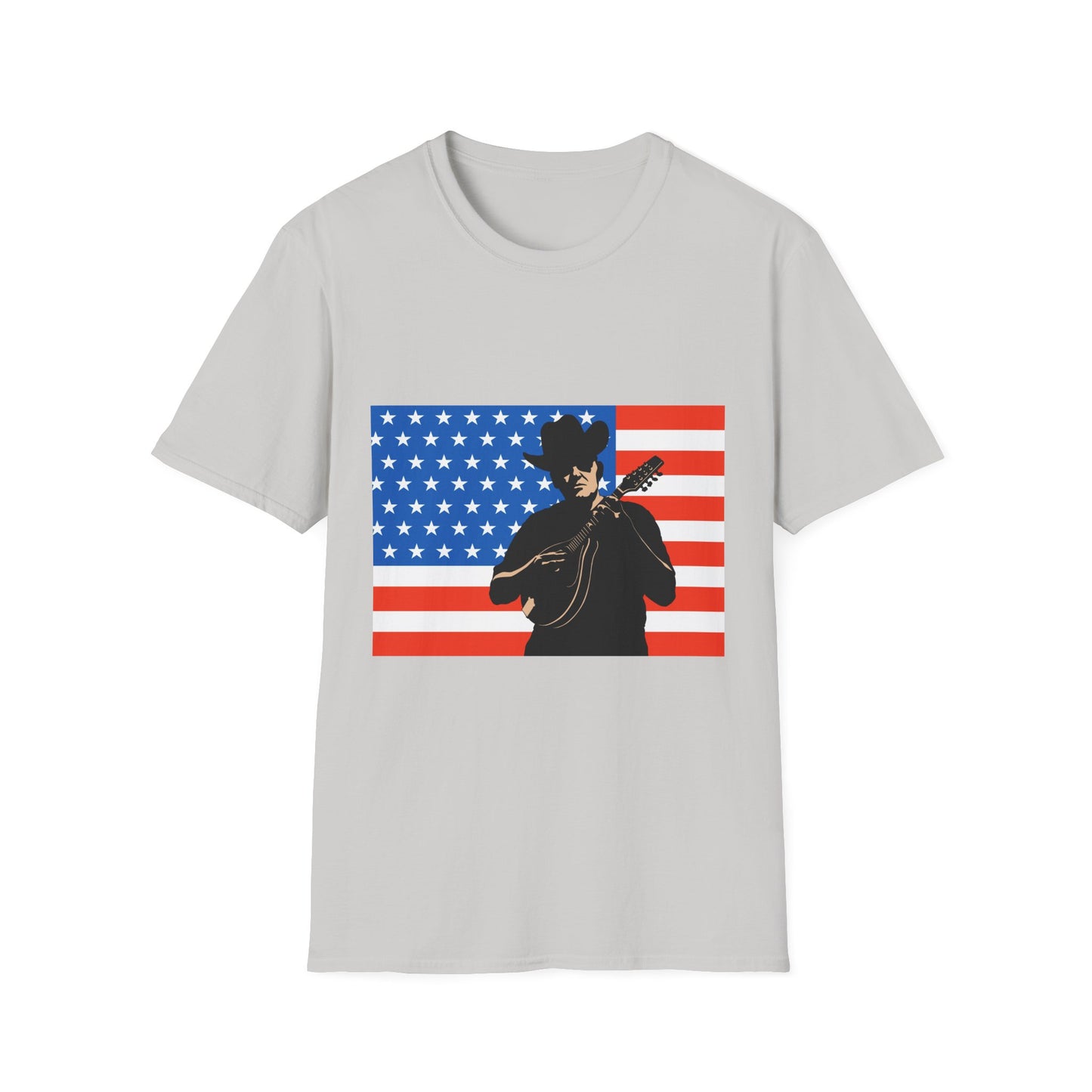 10%OFF at checkout! - Patriotic Cowboy Guitarist T-Shirt