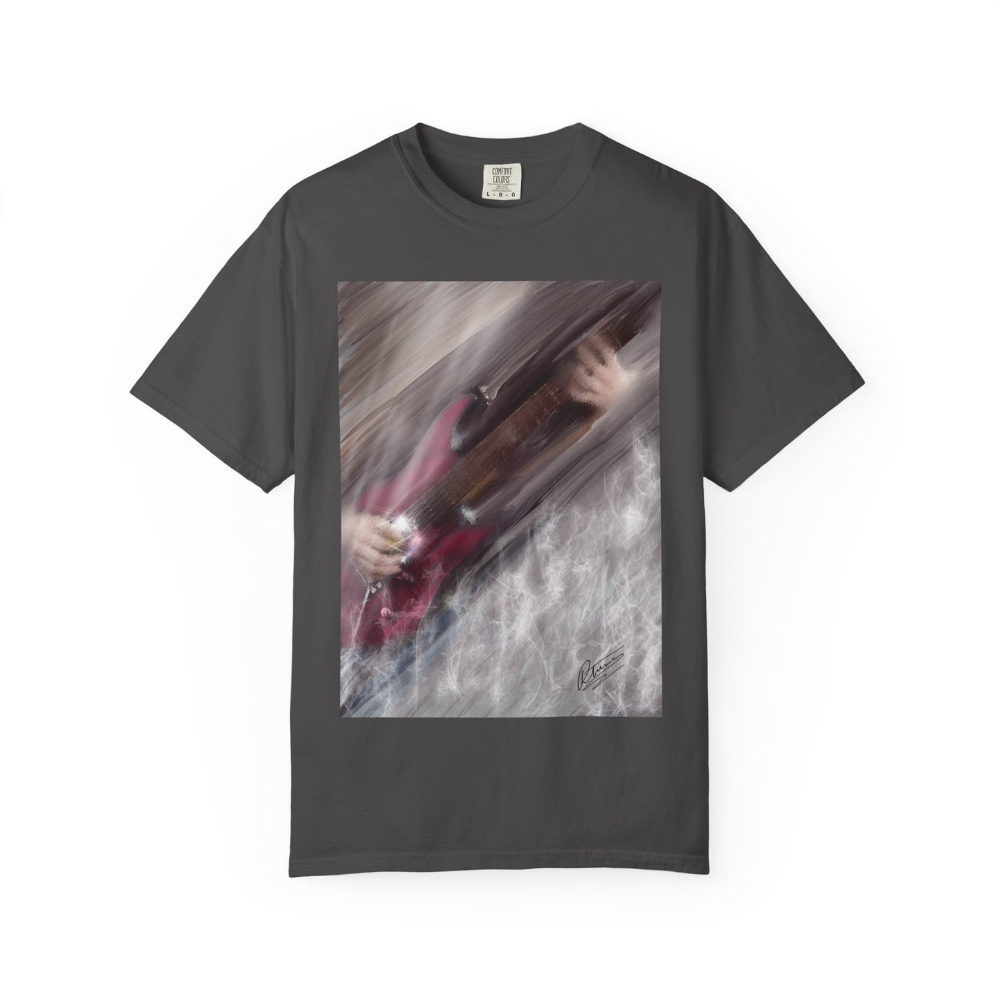 10%OFF at checkout! - Electric Motion Guitar T-Shirt, Red