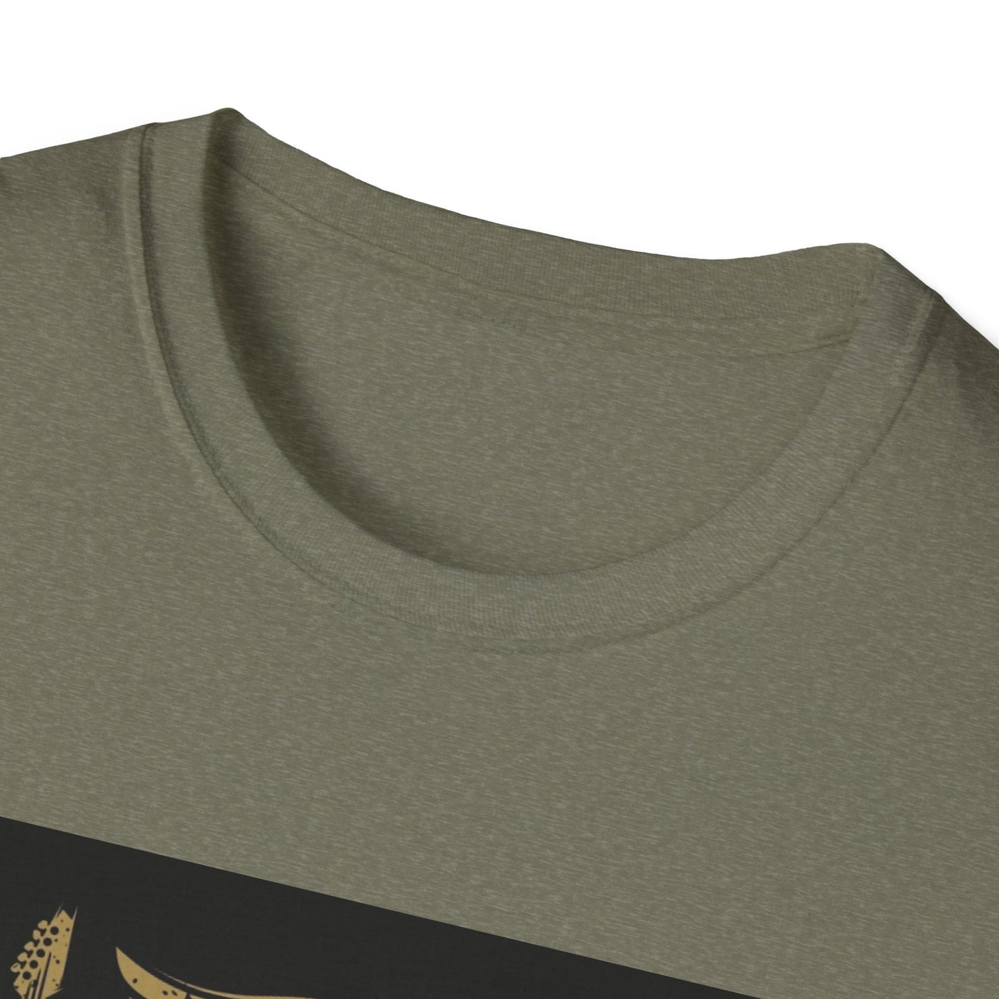 10%OFF at checkout! - Rock Band Graphic T-Shirt — Vintage Gold Guitar & Amp Design