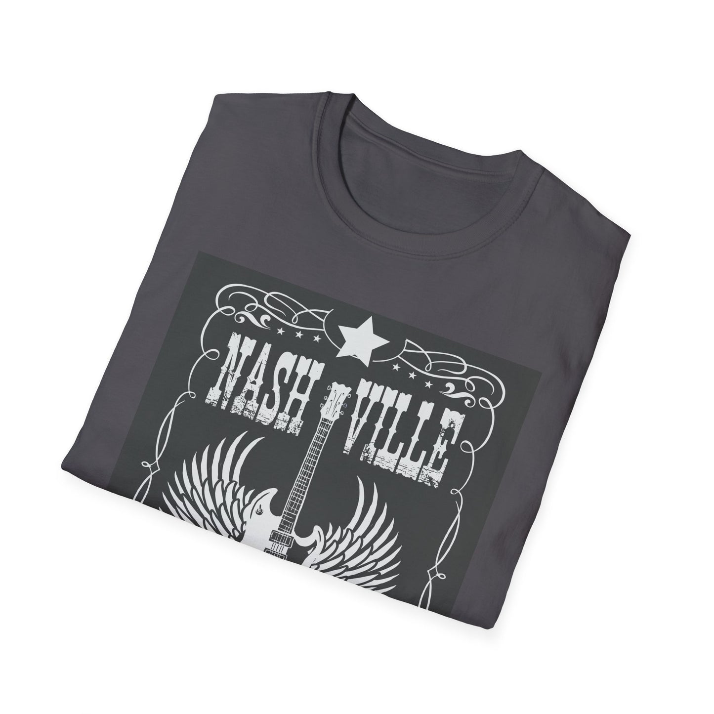 10%OFF at checkout! - Nashville Tennessee Guitar Wings T-Shirt