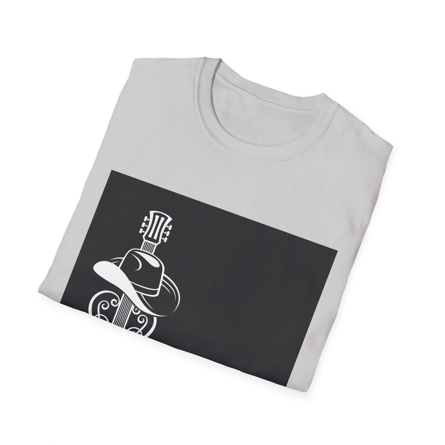 10%OFF at checkout! - Country Music Guitar Tee — "Country Music" Graphic T-Shirt with Cowboy Hat Design