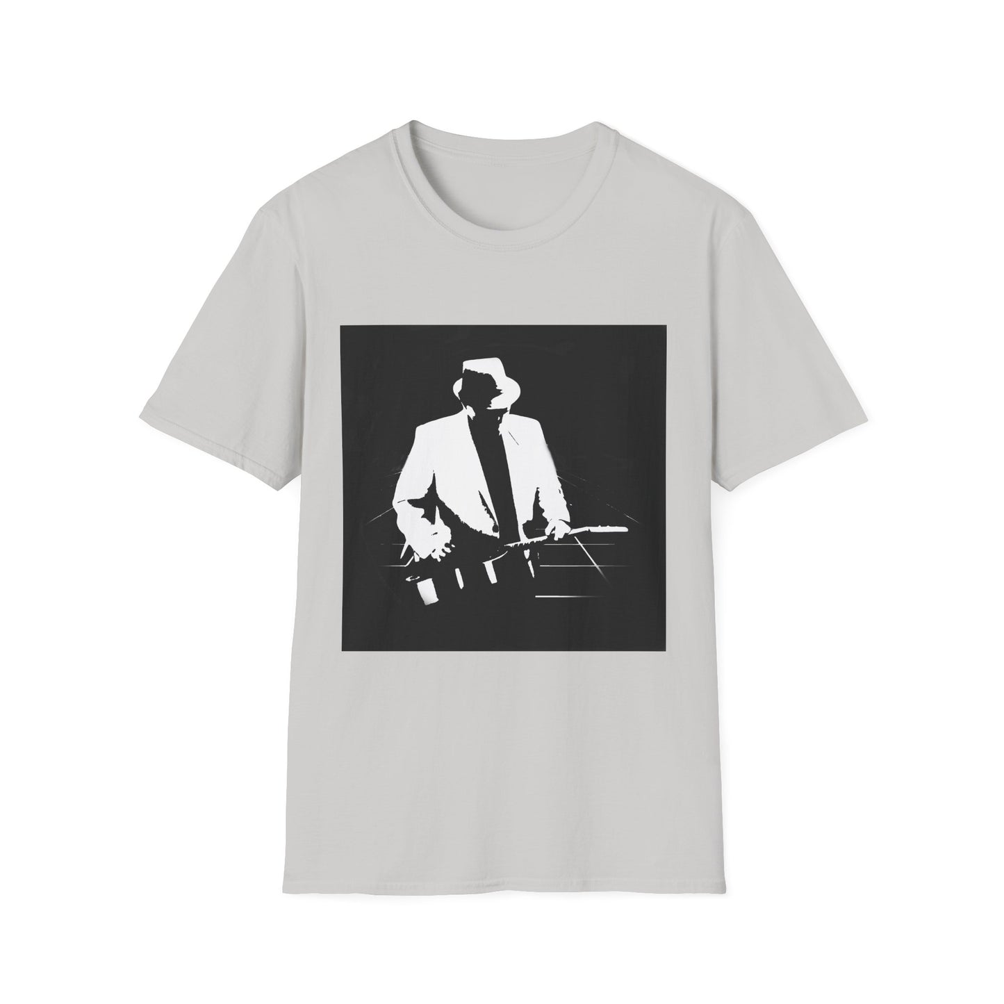 10%OFF at checkout! - Guitarist Silhouette T-Shirt — Vintage Band Music Tee