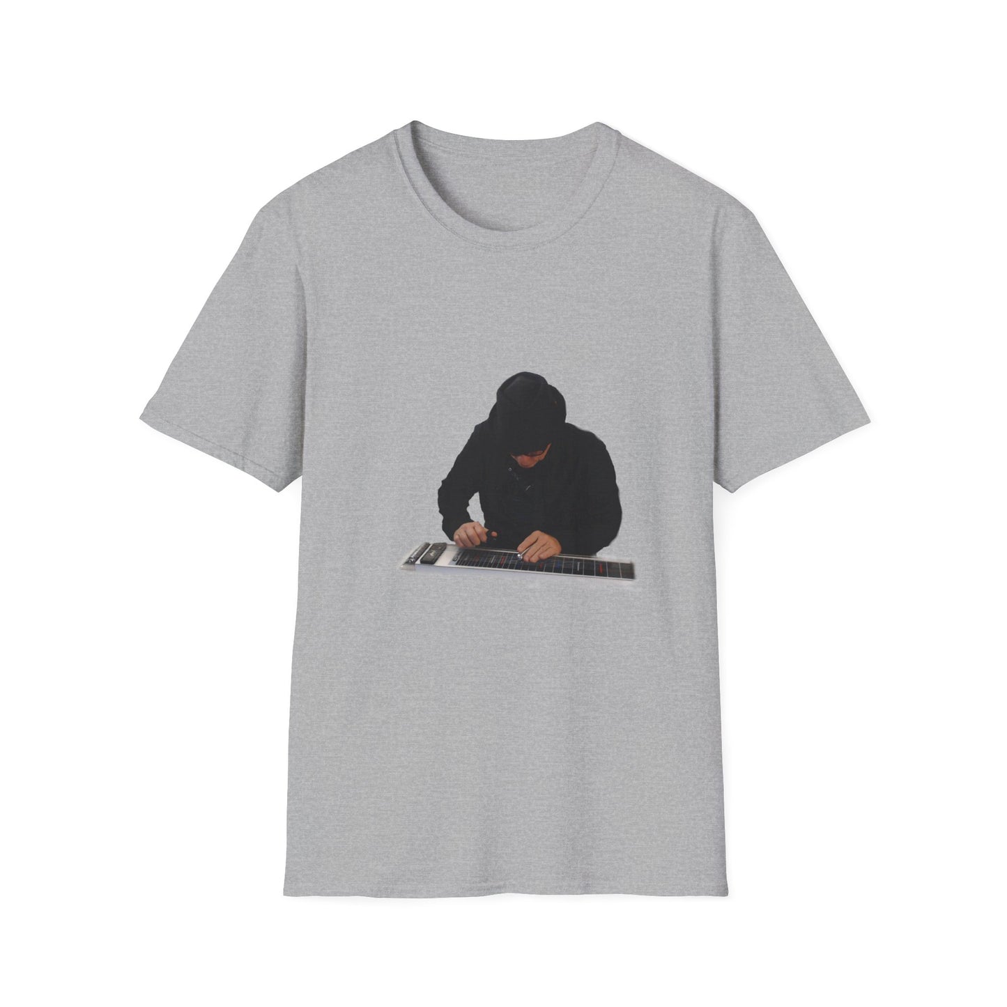 10%OFF at checkout! - Steel Guitar Silhouette T-Shirt — Musician Playing Steel Guitar Tee
