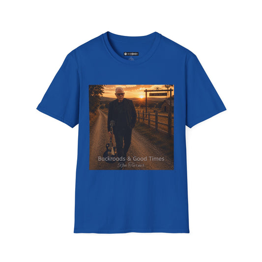 T-Shirt — 'Backroads & Good Times' Sunset Portrait Tee