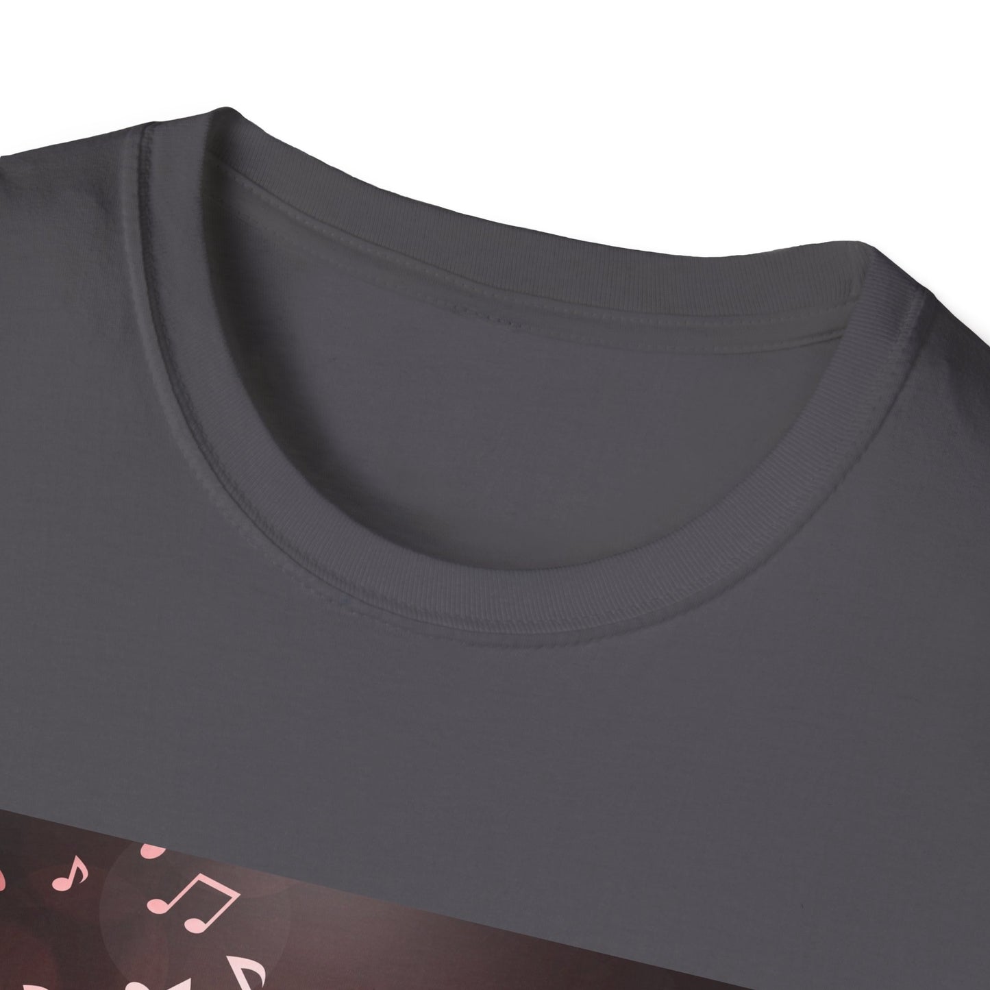 10%OFF at checkout! - Guitar Melody T-Shirt — Acoustic Guitar with Musical Notes Graphic