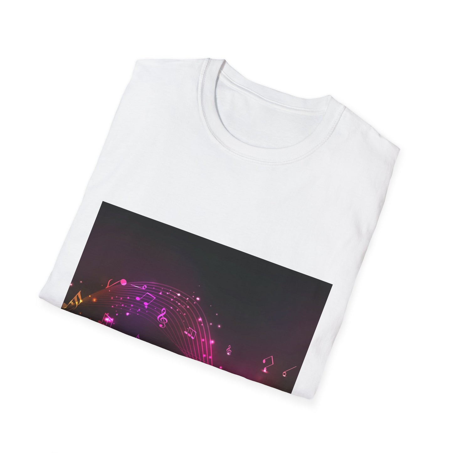 10%OFF at checkout! - Galaxy Wave T‑Shirt — Neon Pink Cosmic Landscape Tee