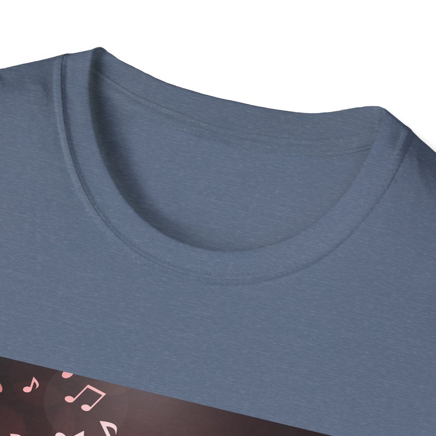 10%OFF at checkout! - Guitar Melody T-Shirt — Acoustic Guitar with Musical Notes Graphic