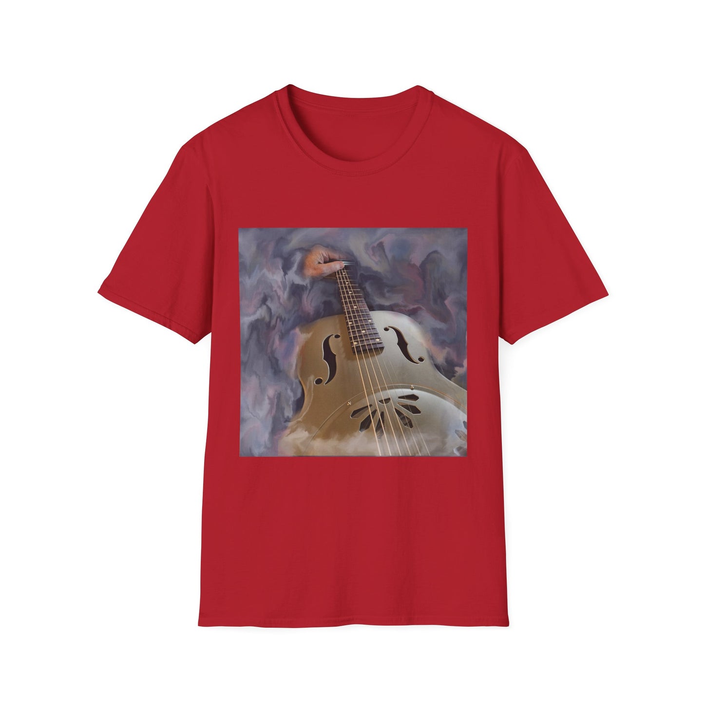 10%OFF at checkout! - Acoustic Resonance Guitar T-Shirt — Vintage Resonator Art Tee for Musicians & Music Lovers