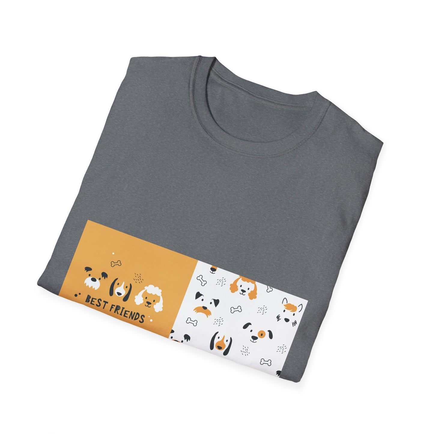 10%OFF at checkout! - Dog Best Friends T-Shirt — Cute Corgi & Puppy Pattern Tee