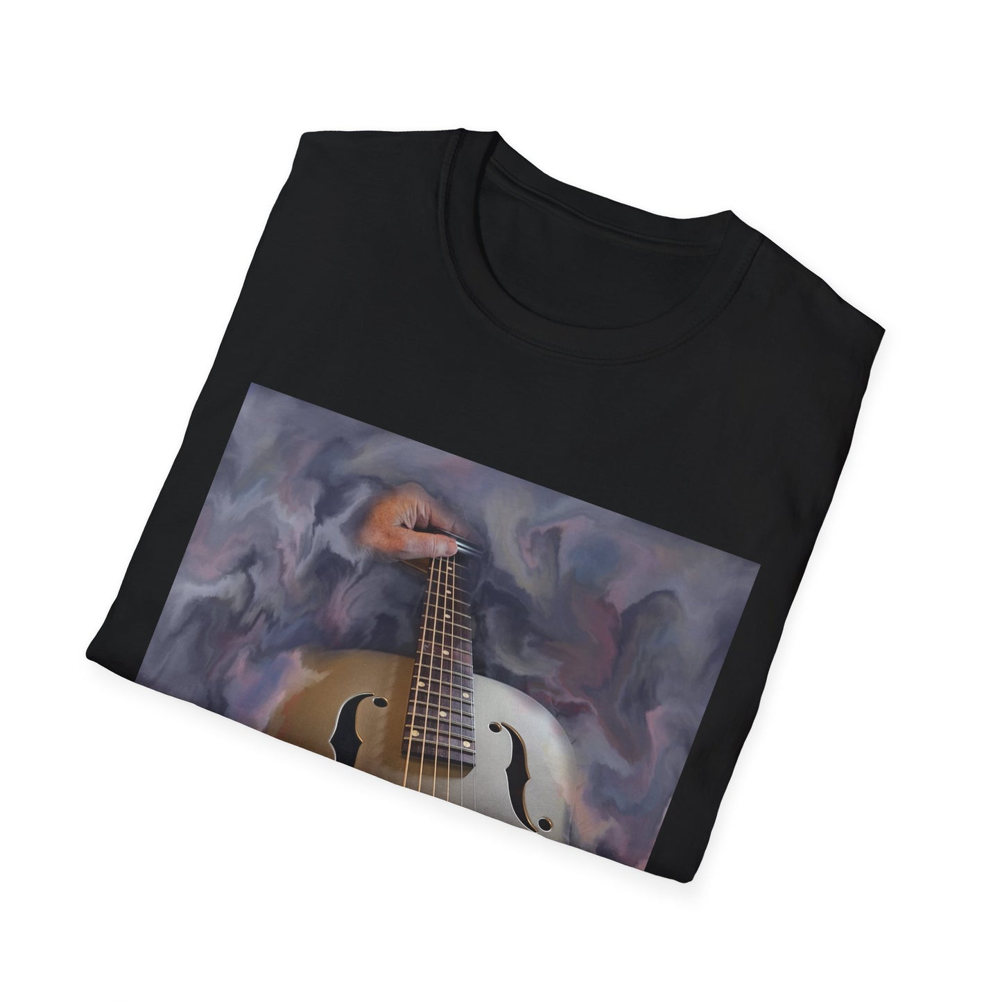 10%OFF at checkout! - Acoustic Resonance Guitar T-Shirt — Vintage Resonator Art Tee for Musicians & Music Lovers