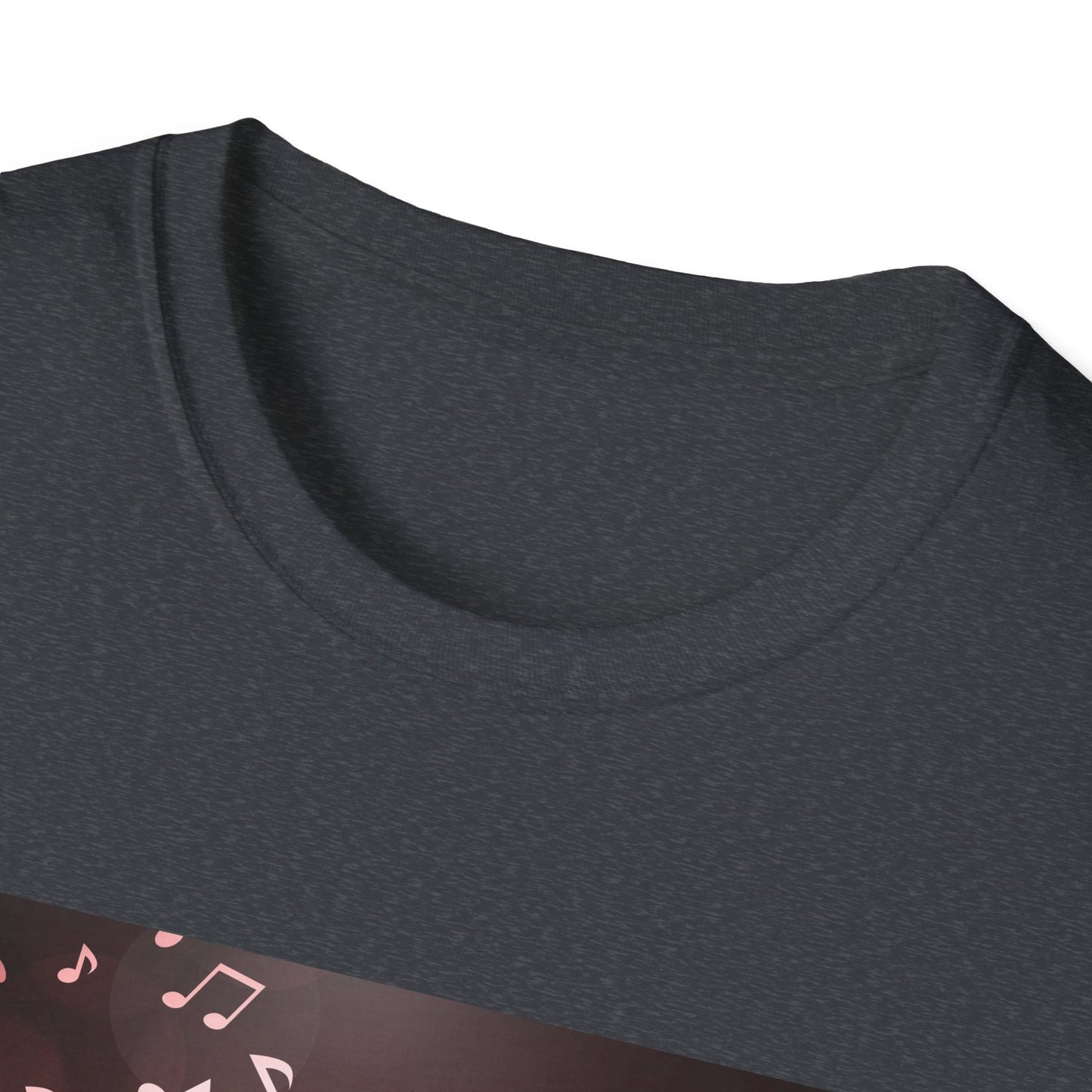 10%OFF at checkout! - Guitar Melody T-Shirt — Acoustic Guitar with Musical Notes Graphic