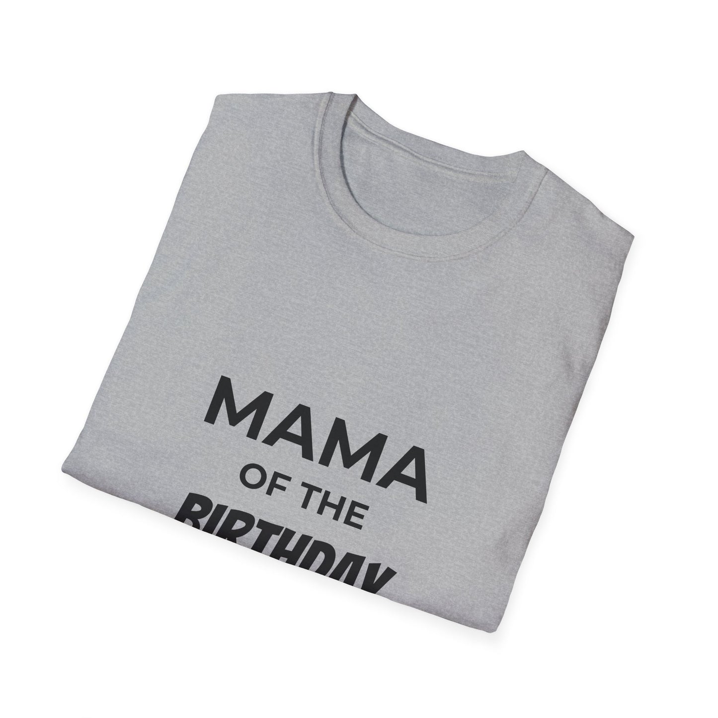 10%OFF at checkout! - Mama of the Birthday Dude T-Shirt — Mom Birthday Party Tee