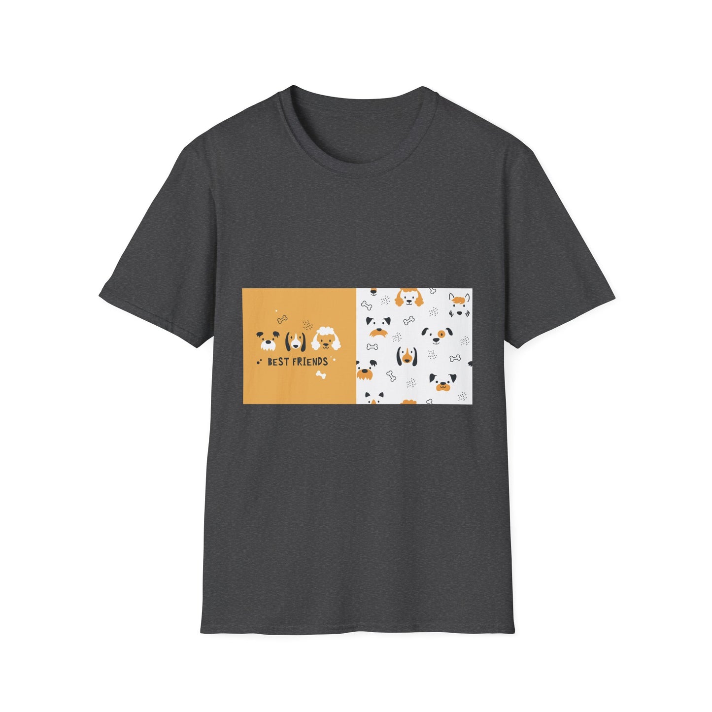 10%OFF at checkout! - Dog Best Friends T-Shirt — Cute Corgi & Puppy Pattern Tee