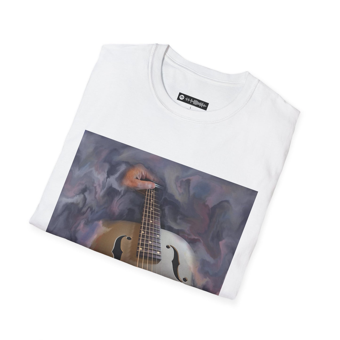 Bluesville Funk T-Shirt — Vintage Resonator Art Tee for Musicians & Music Lovers