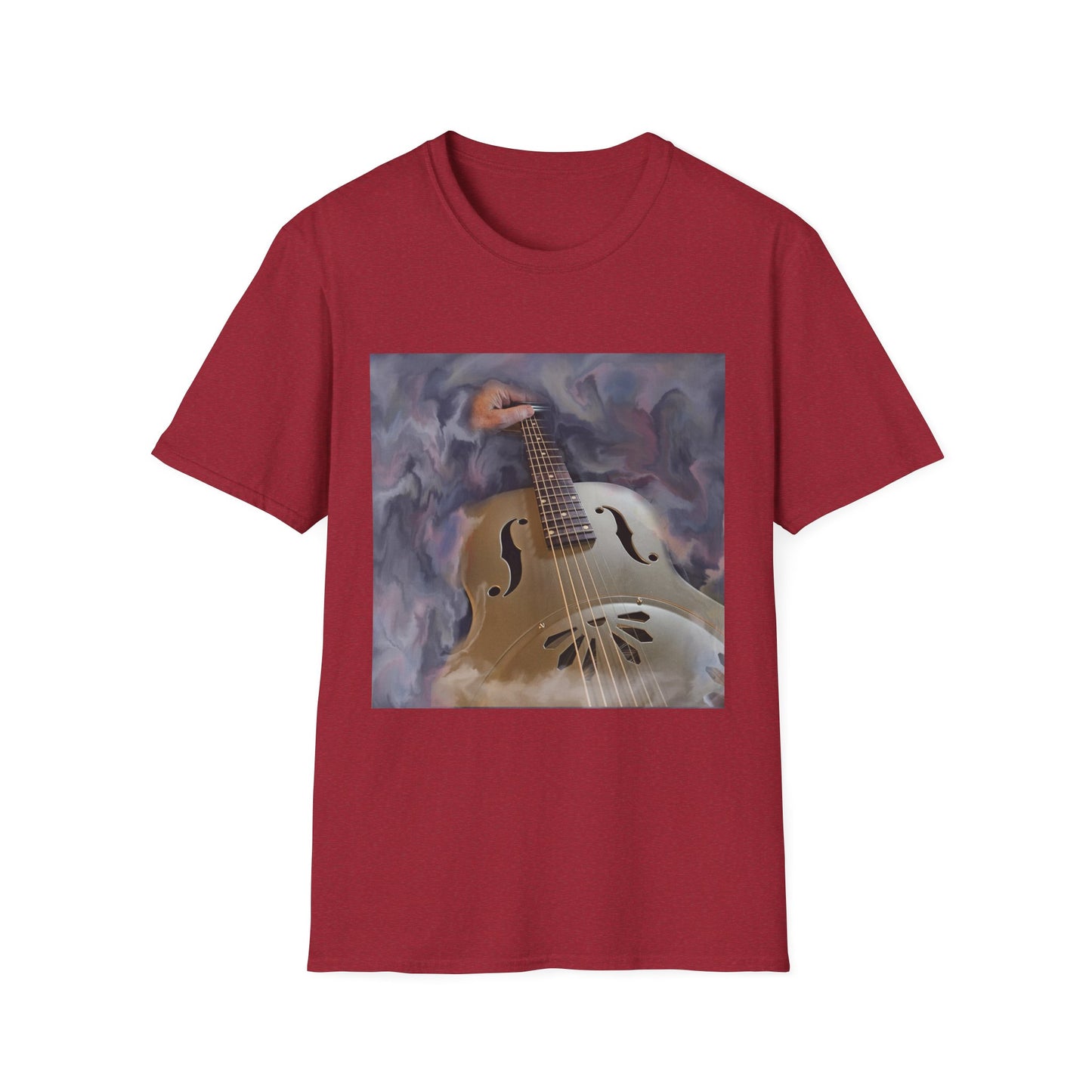 10%OFF at checkout! - Acoustic Resonance Guitar T-Shirt — Vintage Resonator Art Tee for Musicians & Music Lovers
