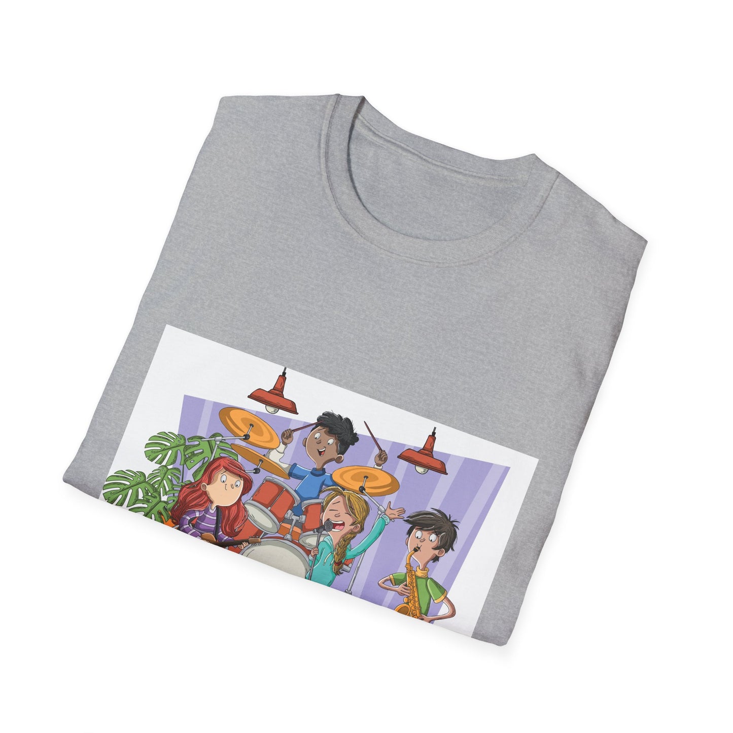 10%OFF at checkout! - Indie Band Cartoon T-Shirt – Cute Live Music Graphic Tee