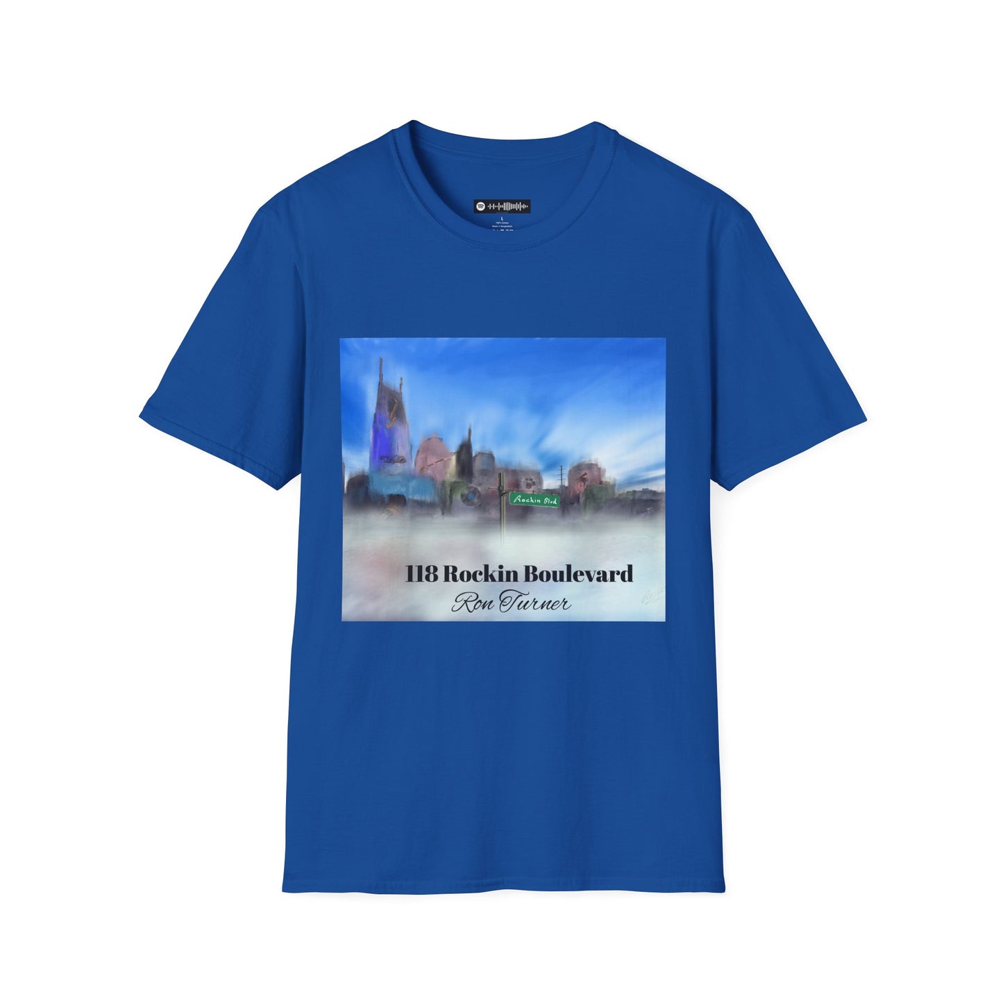 118 Rockin Boulevard T-Shirt — Dreamy Urban Landscape Tee