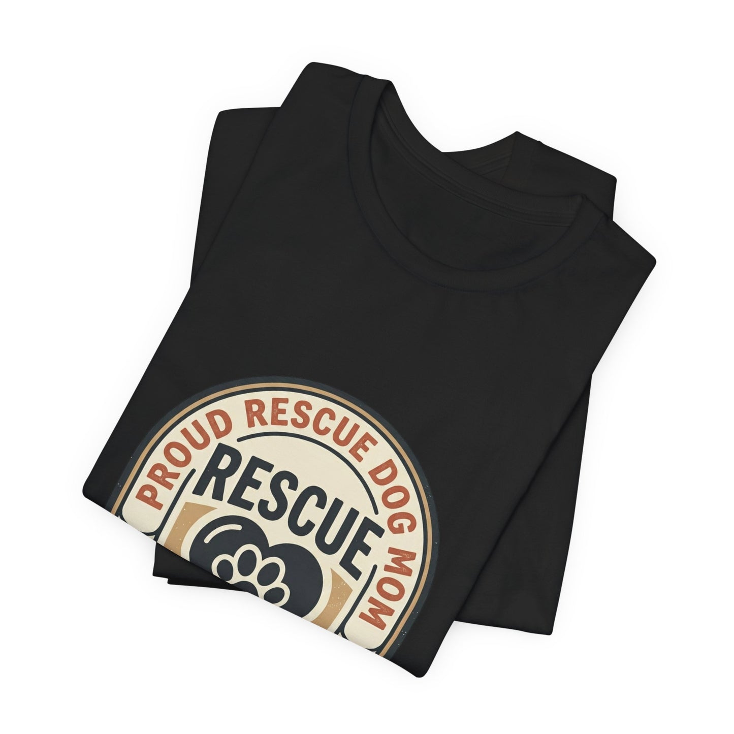 10%OFF at checkout! - Rescue Dog Mom Tee | Rescue Pride, Fur Baby Shirt