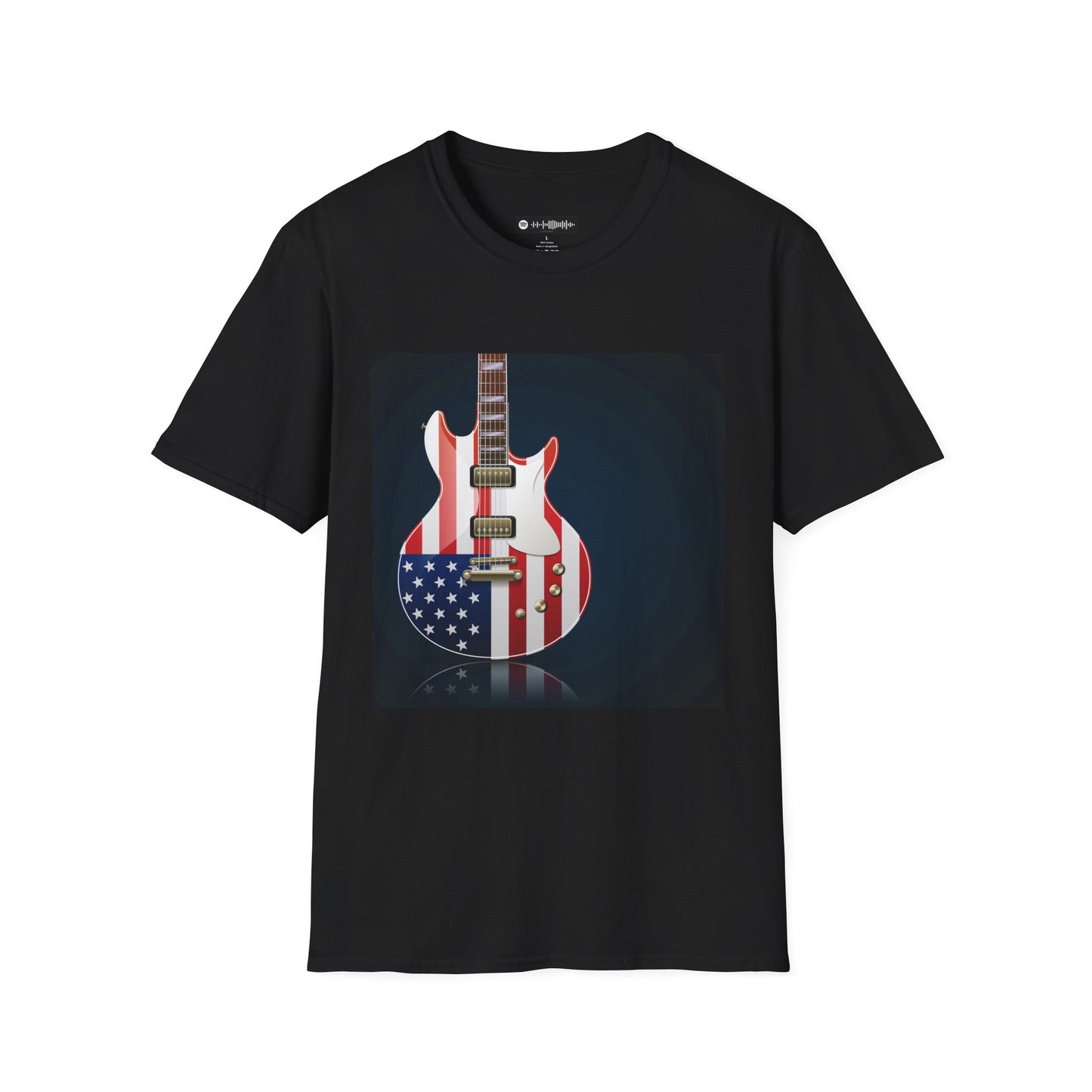 10% Off at checkout - American Flag Electric Guitar T-Shirt — Patriotic Rock Tee