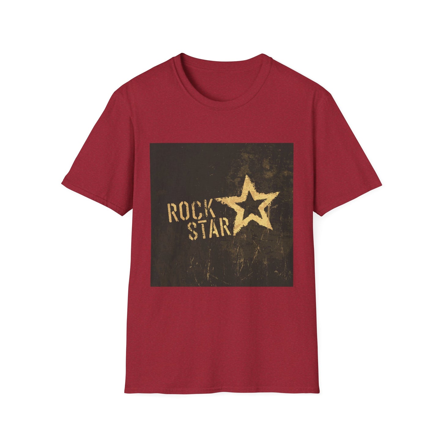 10%OFF at checkout! - Rock Star T-Shirt — Vintage Grunge Star Graphic Tee