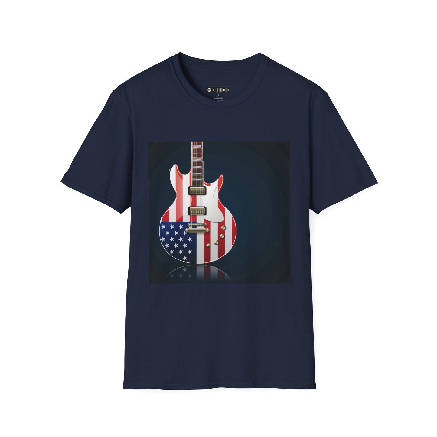 10% Off at checkout - American Flag Electric Guitar T-Shirt — Patriotic Rock Tee