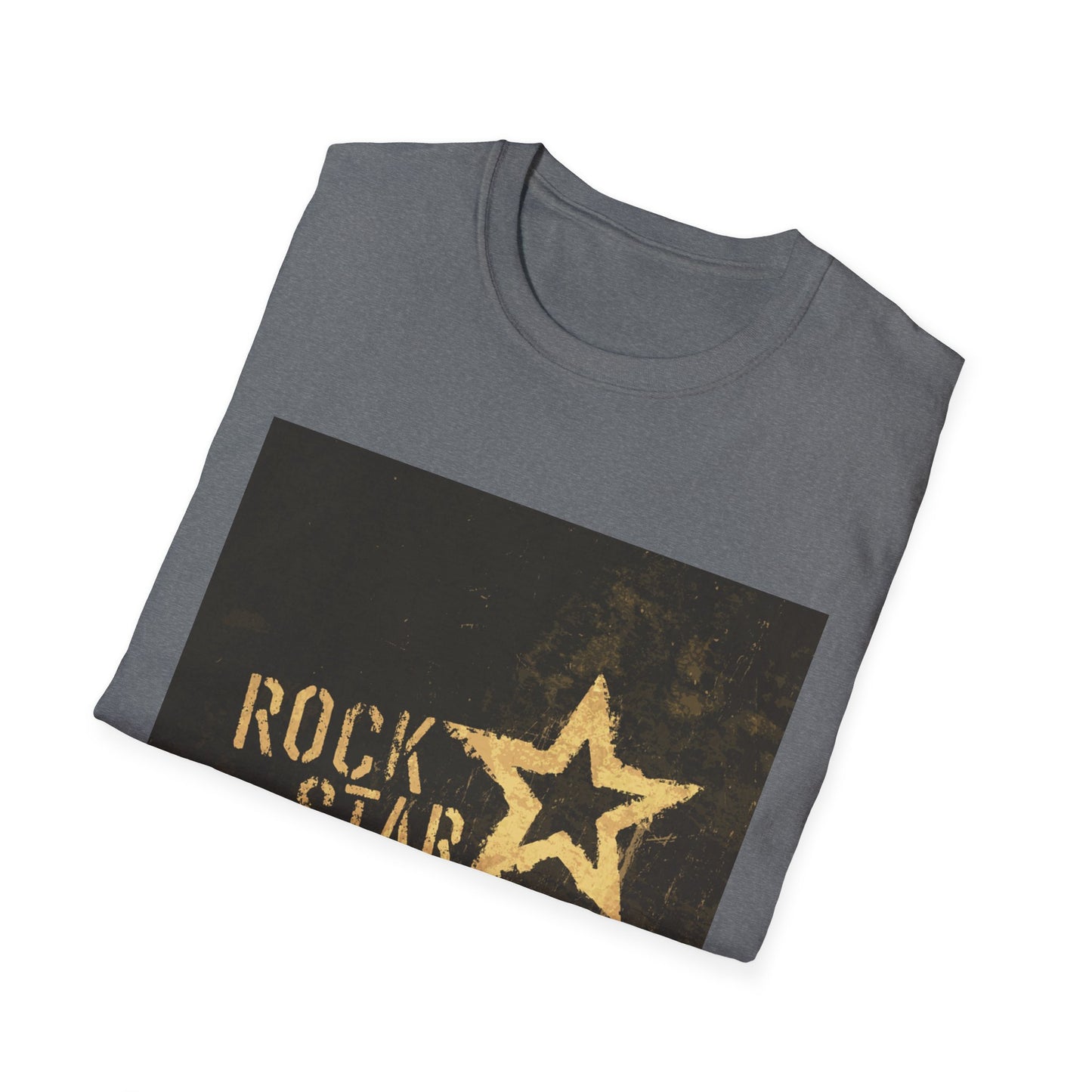 10%OFF at checkout! - Rock Star T-Shirt — Vintage Grunge Star Graphic Tee