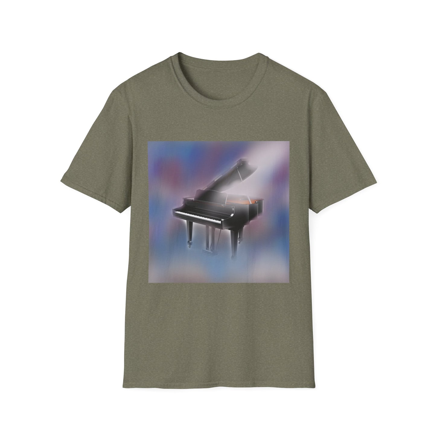 10%OFF at checkout! - Grand Piano Art T-Shirt — Dreamy Vintage Piano Graphic Tee