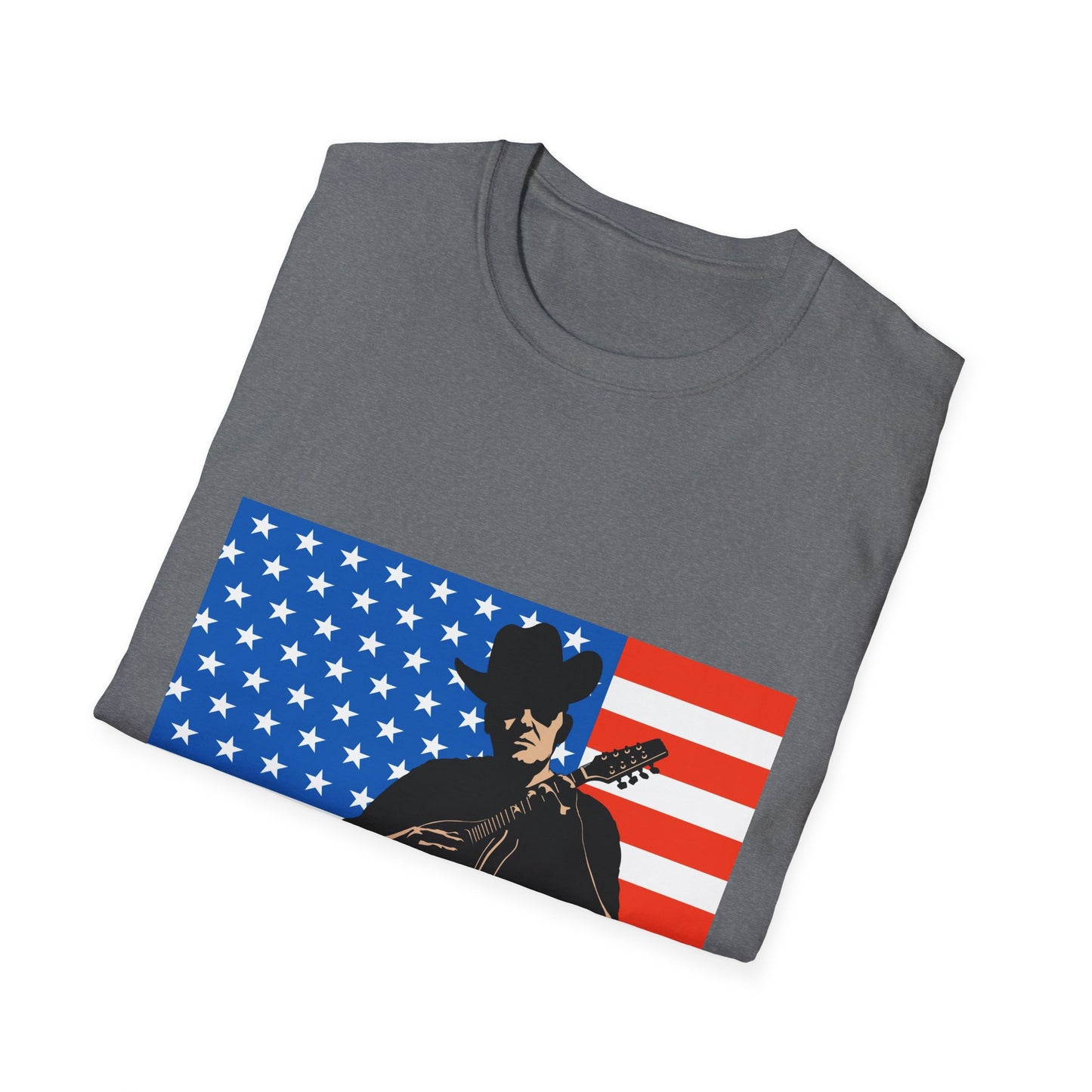 10%OFF at checkout! - Patriotic Cowboy Guitarist T-Shirt