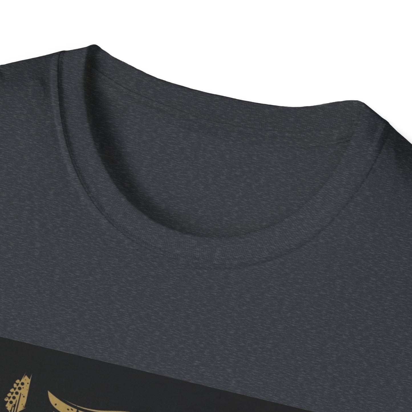 10%OFF at checkout! - Rock Band Graphic T-Shirt — Vintage Gold Guitar & Amp Design