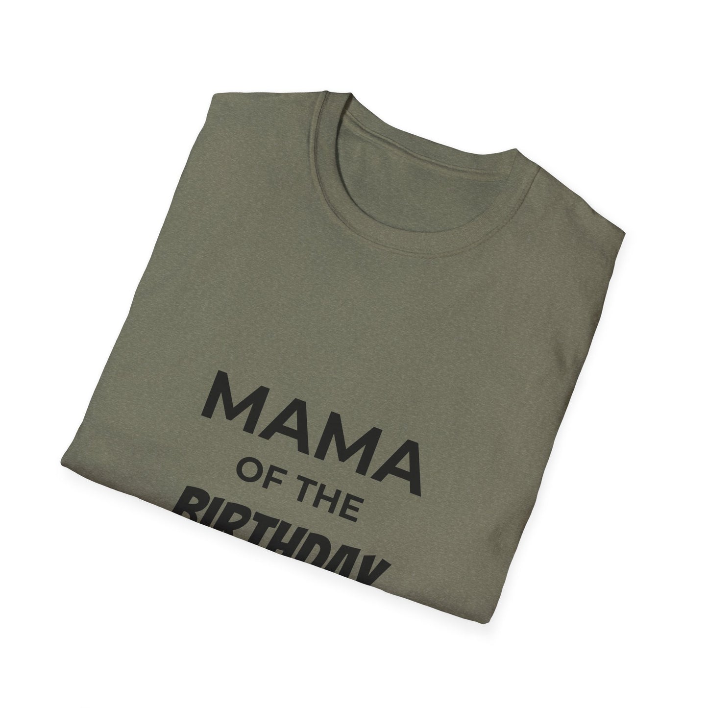 10%OFF at checkout! - Mama of the Birthday Dude T-Shirt — Mom Birthday Party Tee