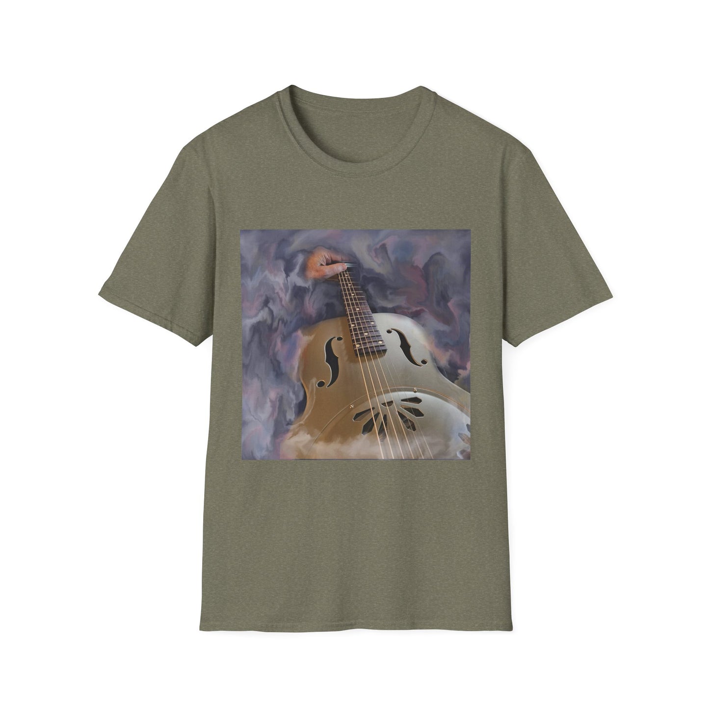 10%OFF at checkout! - Acoustic Resonance Guitar T-Shirt — Vintage Resonator Art Tee for Musicians & Music Lovers