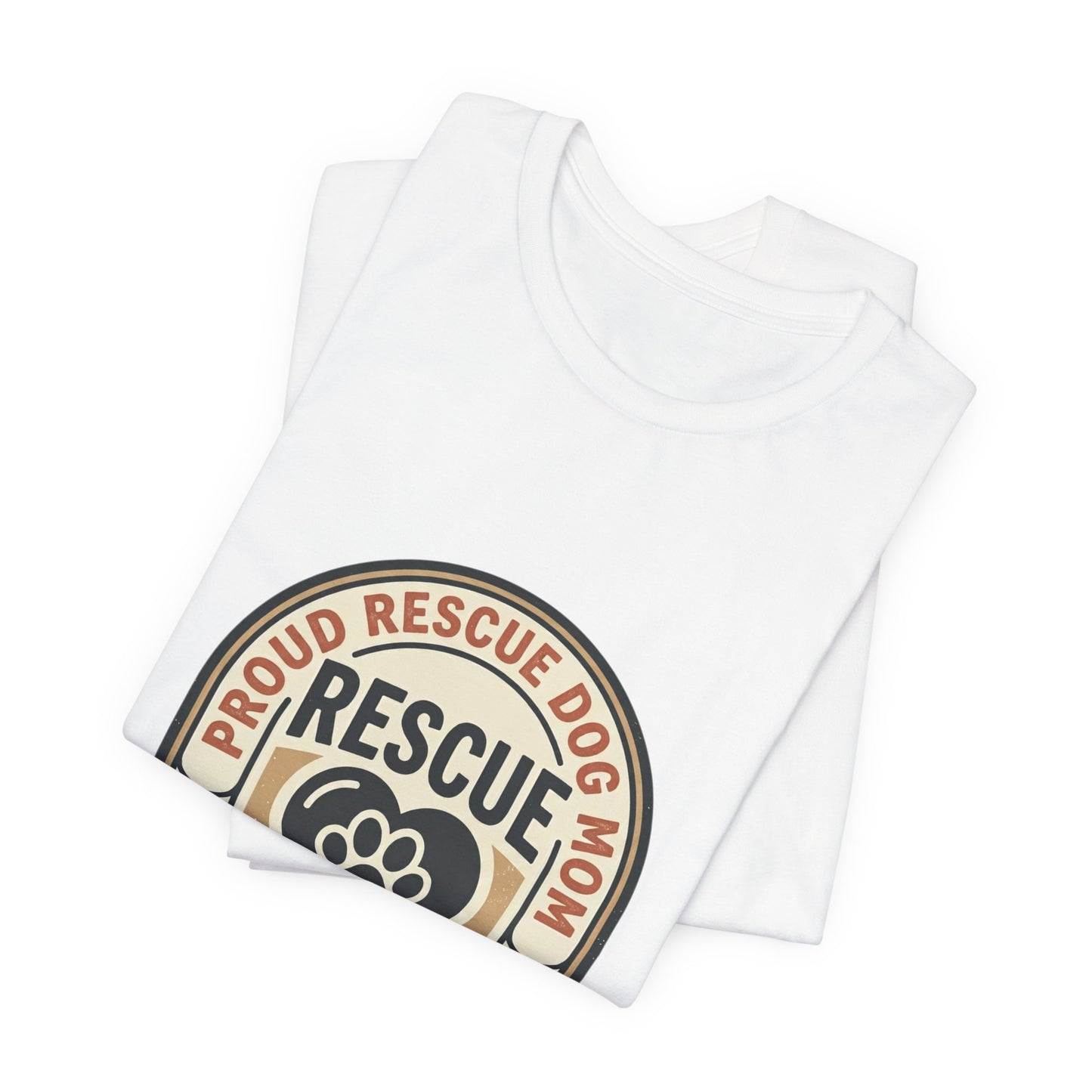 10%OFF at checkout! - Rescue Dog Mom Tee | Rescue Pride, Fur Baby Shirt