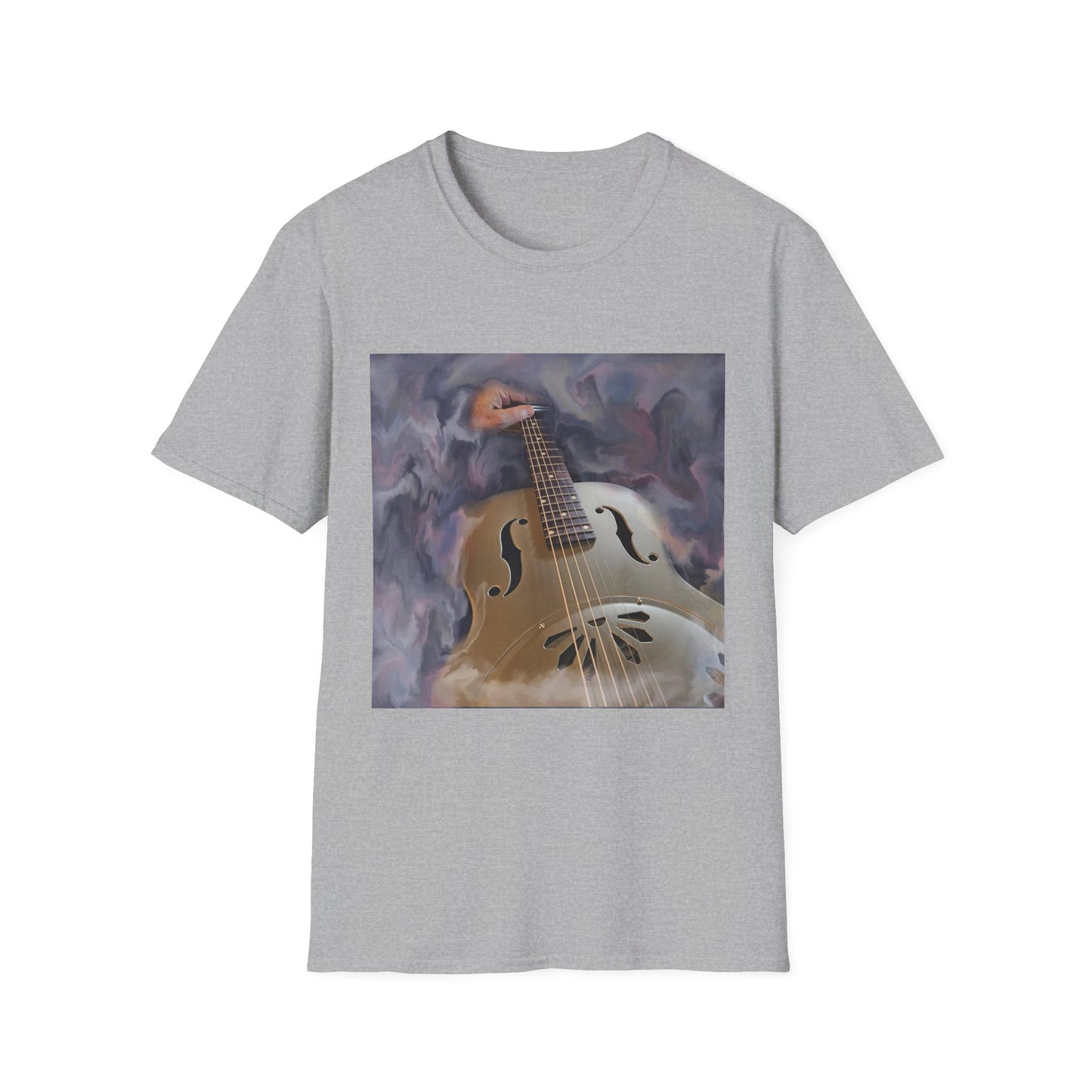 10%OFF at checkout! - Acoustic Resonance Guitar T-Shirt — Vintage Resonator Art Tee for Musicians & Music Lovers