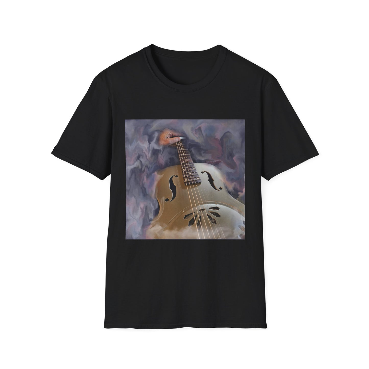 10%OFF at checkout! - Acoustic Resonance Guitar T-Shirt — Vintage Resonator Art Tee for Musicians & Music Lovers
