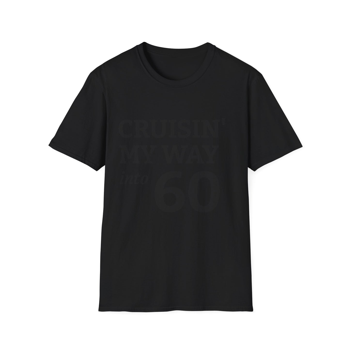 Cruisin' My Way into 60 T-Shirt - 60th Birthday Celebration Tee