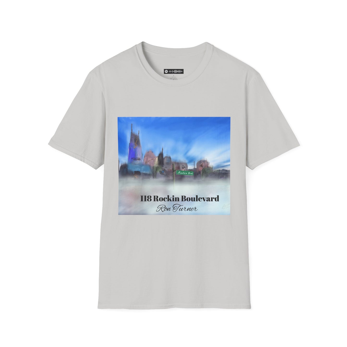 118 Rockin Boulevard T-Shirt — Dreamy Urban Landscape Tee